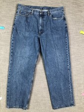 Levis 550 Jeans Mens 40x30 Blue Relaxed Fit Tapered Leg Denim Pants Medium Wash