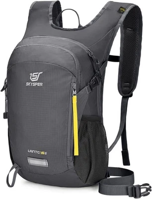 SKYSPER Hiking Backpack 15L Small Travel Rucksack for Camping Walking Travellin