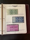 Lot of 68 US Mint Plate Blocks 1951-1960 MNH in Sleeves - Includes #1052, BoBook — photo 10
