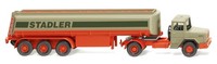 Wiking, Magirus 4X2 Mit Tank 3 Achsen Stadler, 1/87, WIK078006