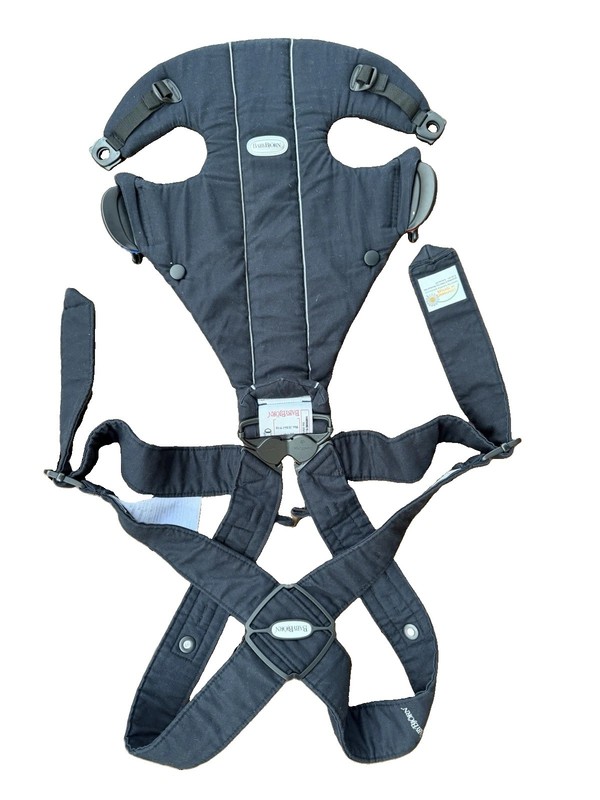 BABYBJÖRN Active Baby Carrier Black Cotton Machine Washable Infant/Toddler