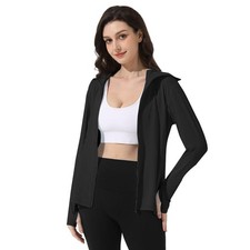 Women's UPF 50 Sun Protection Jacket UV Lightweight Hooded SPF Long Sleeve S...
