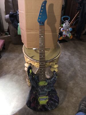 Autographed Guitar by Rif Raf 2006