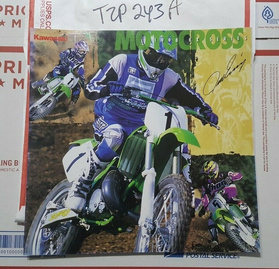 NOS Kawasaki 1998 Motocross KX Series Original Dealer Brochure