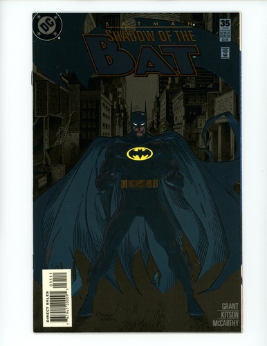 Batman Shadow of Bat #35 1995 DC Comics Sehr guter Erhaltungszustand/NM direktes Comicbuch