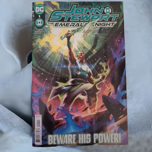 JOHN STEWART THE EMERALD KNIGHT #1 MARCO SANTUCCI COVER A DC COMICS