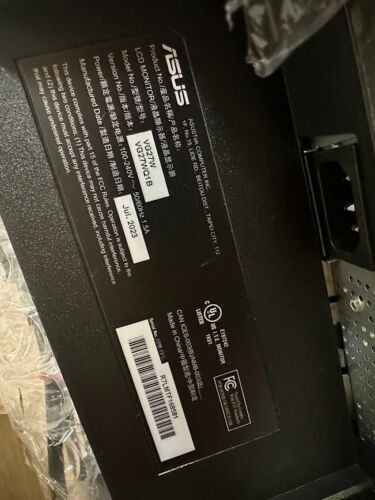 ASUS TUF Gaming 27 1080P Monitor (VG279QR) - Full HD, IPS, 165Hz (F9) FOR PARTS - Picture 2 of 5