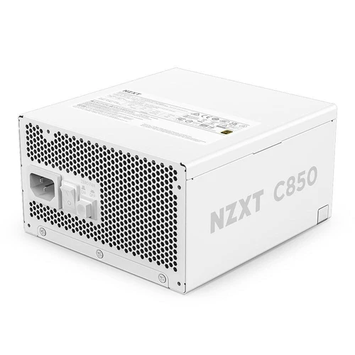 NZXT - C 850W ATX 3.1 80 Plus Gold Fully Modular Power Supply - White