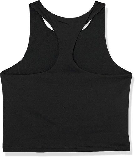 Under Armour Motion Crop Tank Tops Girl's XL Pink & Black Sports Bra NEW - Picture 5 of 15