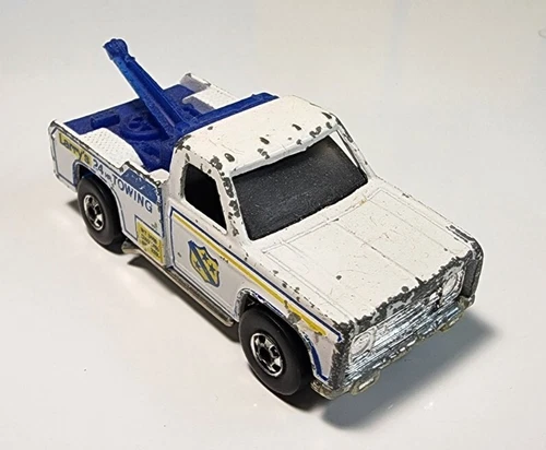 Vintage Hot Wheels Ramblin' Wrecker 1/64 Diecast/Plastic Larry's Tow Truck