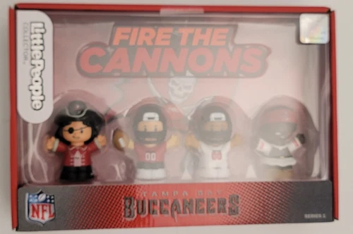Tampa Bay Bucanneers Fisher-Price Little People Collector NFL NIB Sealed