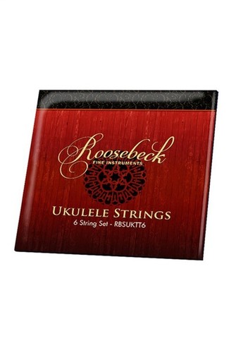 Roosebeck Tenore Liuto-Kulele Variegato Ukulele + Set di Corde - Foto 3 di 6