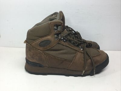 Vasque Alpha Mens Size 6.5 Hiking Boots 7429 Brown Leather / Nylon Lace Up Trail