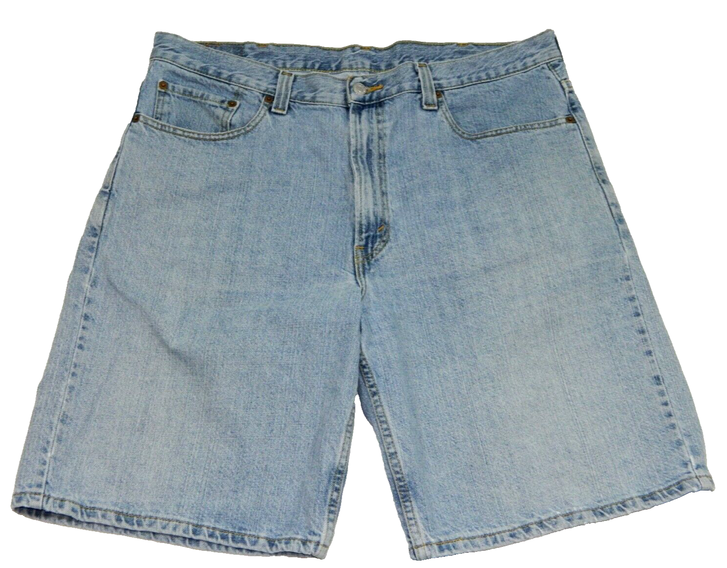 Men's Levi's Shorts 550 Relaxed Fit Premium Denim Blue Tag 38 measured Size 37