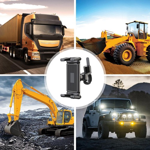 Phone Mount for Truck Phone Holder Handlebar Mount Clamp Automobile manner - Photo 8 sur 9
