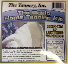 Basic Tanning Kit Whitetail Mule Deer Elk Antelope Moose Fox Cape Hide Taxidermy