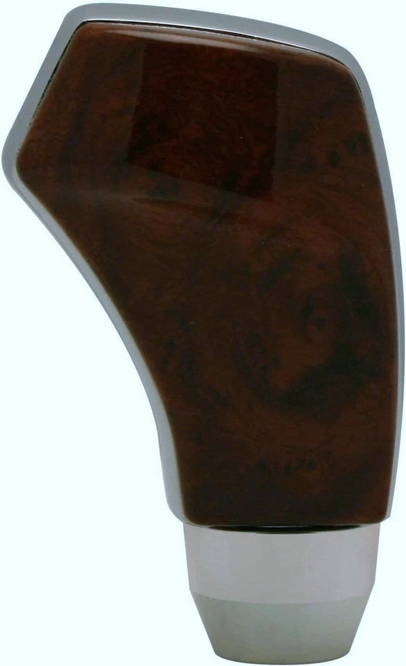 PERILLA DE CAMBIO DE MARCHAS MANUAL AUTOMÁTICO PERILLA DE GRANO DE MADERA MADERA MADERA DE ARBOL de lujo Foto 4 de 4