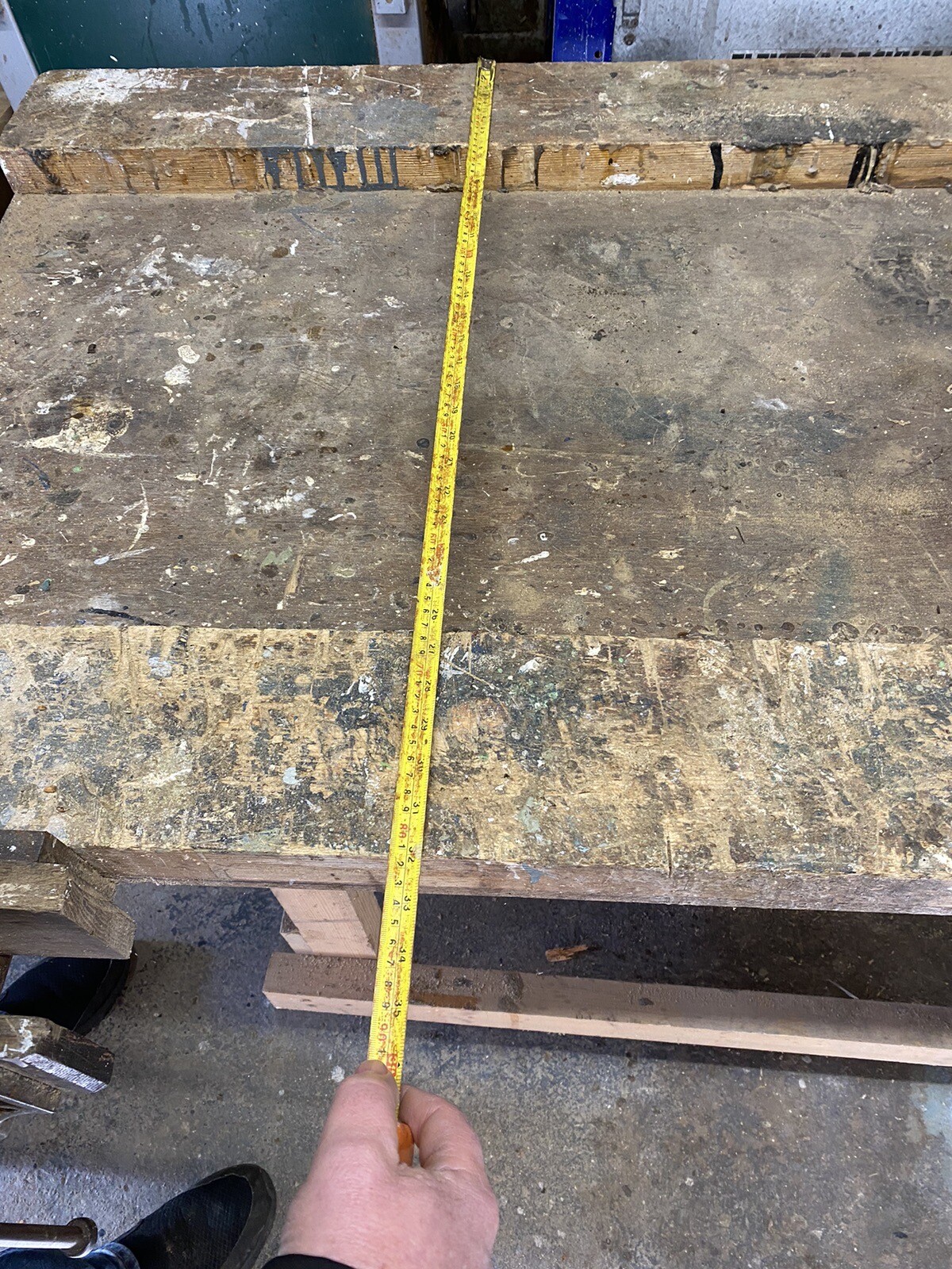 Carpenters Joiners work bench Used With Two Vices eBay