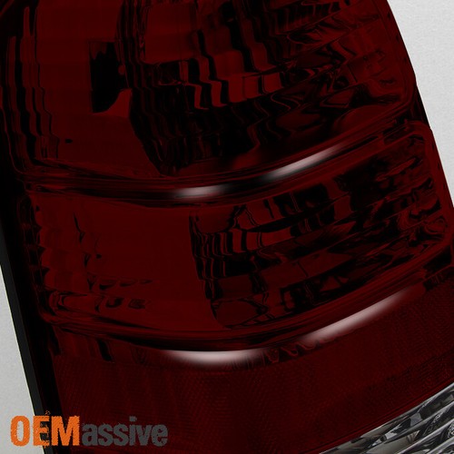 For 01-05 Ford Explorer Sport Trac Blk Headlight+Corner Lamp+Dark Red Tail light - Picture 10 of 11