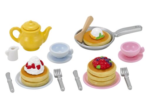 Sylvanian Families Furniture Fluffy Pancake Set Car-418 St Mark Certification 3 - Picture 1 of 6