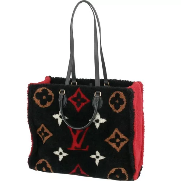 Louis+Vuitton+Teddy+Top+Handle+Bag+GM+Black+Monogram for sale online