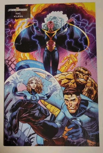 FANTASTIC FOUR #26 12/2024 VF+ NIC KLEIN STORMBREAKERS VARIANT MARVEL COMICS