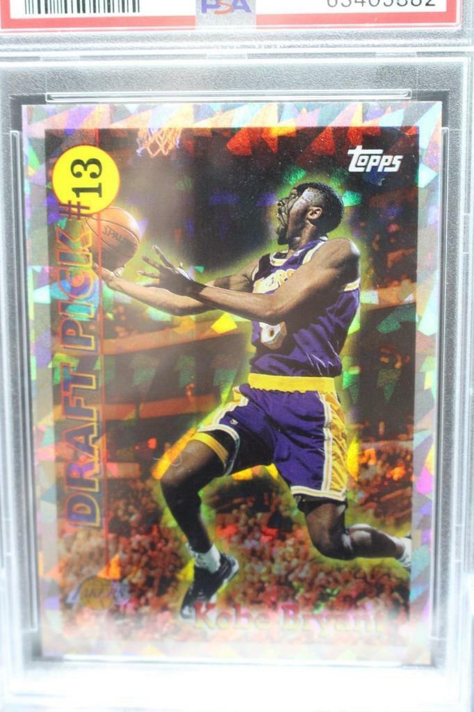 RC 1996 Topps Draft Redemption Kobe Bryant Rookie #DP13 PSA