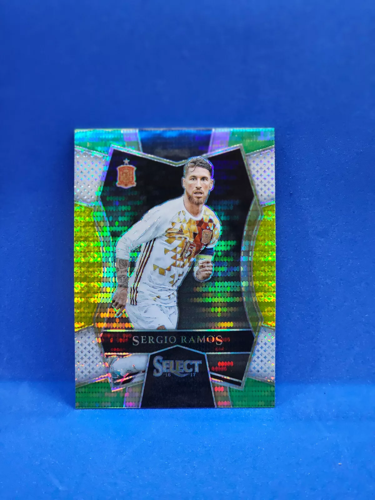 Sergio Ramos trading card