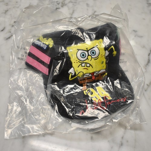 NWT Supreme Jeff Hamilton Spongebob Racing Mesh Trucker Hat Black SS25 AUTHENTIC - Picture 8 of 9