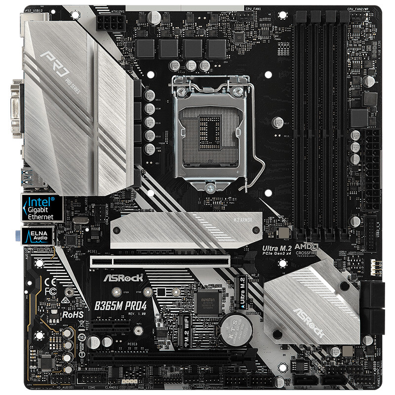 For Asrock B365M PRO4 Motherboard Supreme WIN7 MATX DDR4 64GB M