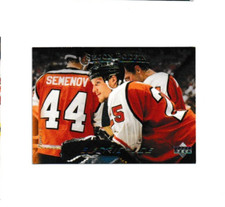 1995-96 Upper Deck ELECTRIC ICE parallel # 150 Shjon Podein Philadelphia Flyers