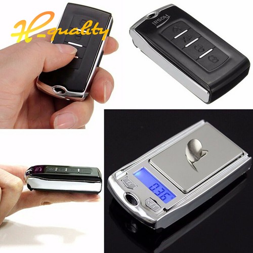 LCD Digital Car Key Pocket High Accuracy Scale 100g/200g x 0.01g Weight Jewelry - Picture 7 of 12