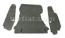 For Porsche 911 Swb Trunk Carpet Grayset 3-pcs Models 1965-1968 New