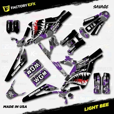Gray Purple Camo Savage Racing Graphic kit fit Sur-Ron Light Bee All Year Surron