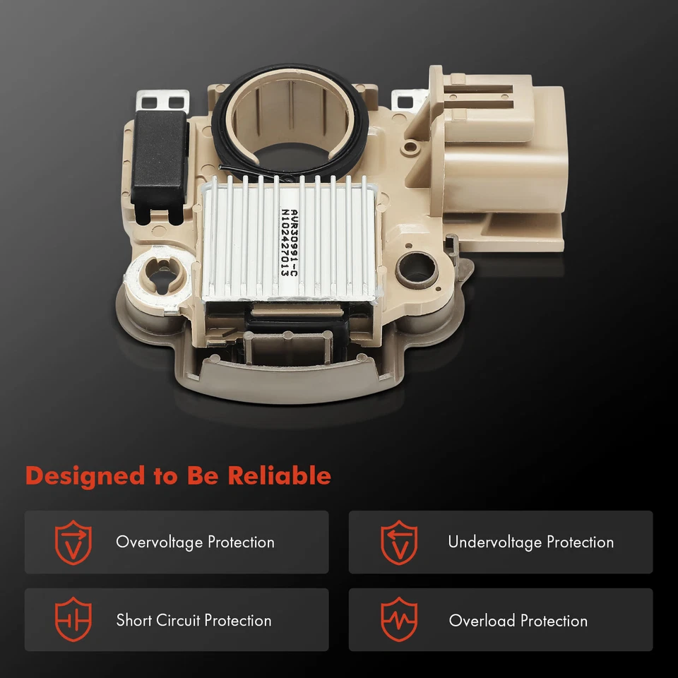 Alternator Regulator for Subaru Impreza Mitsubishi Galant Ford Mazda Kia 14.50V - Image 4 of 4