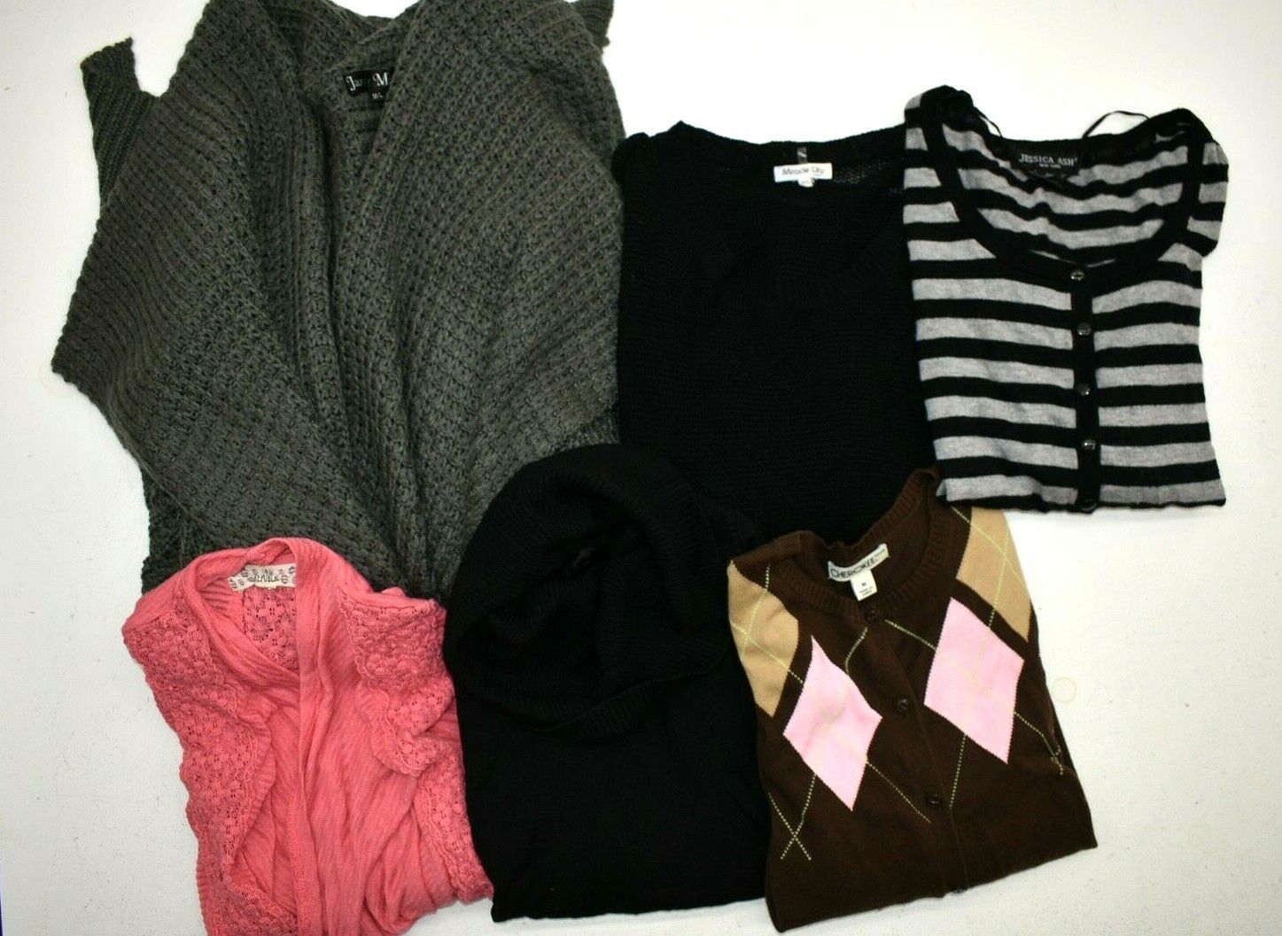 Wholesale Bulk Lot Of 6 Womens Medium Long Sleeve Winter Sweaters &  Cardigans | eBay