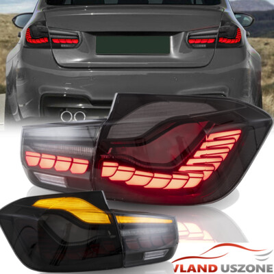 VLAND OLED Rücklichter für BMW 2012-2018 3er M3 F30 F35 F80 Getönt Bremsleuchten