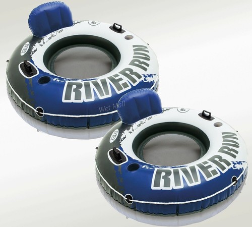 2 Pack Intex River Run I Tube Inflatable Float Raft 53