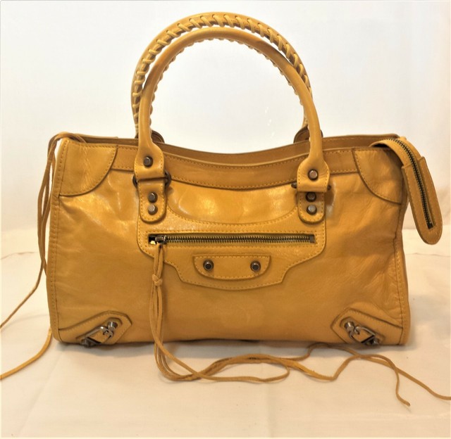 balenciaga classic gold city