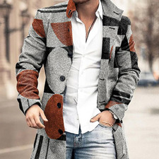 Men's Woolen Winter Coat