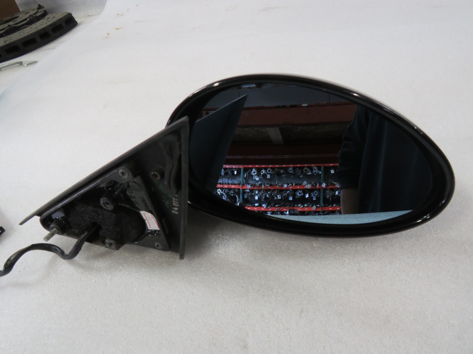 Ferrari 575, 550, RH, Right, Side View Mirror, Used, Black, P/N 65248710