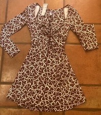 Urban Outfitters NWT Sexy Gabriette Cutout Dress Sz XS Long Sleeve Maroon Hearts