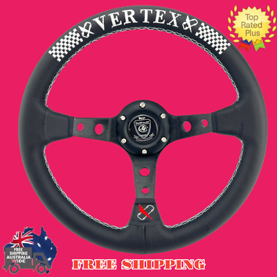 Vertex Checker Style steering Wheel Deep Dish