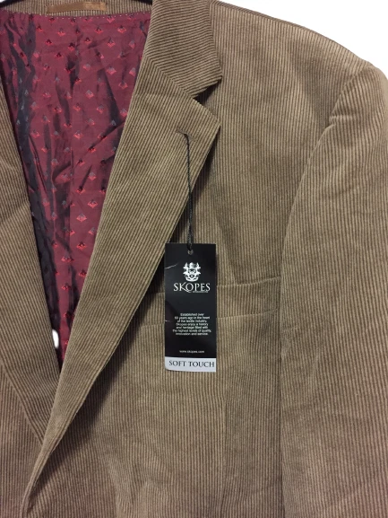 Skopes Bronceado Newark Cuerda Blazer Talla 50L DH011 Envío 06 - Imagen 3 de 4