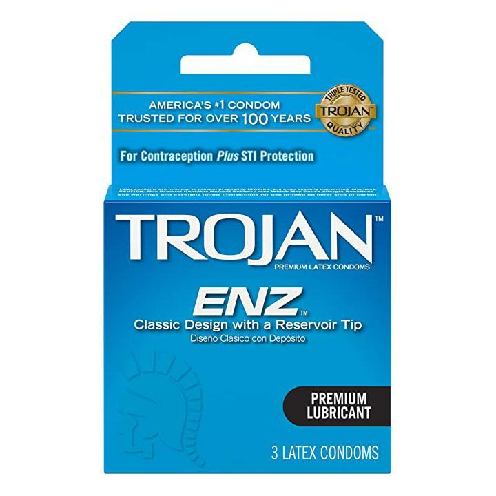 LESS IS Good様3点まとめ TROJAN BOX Trojan Enz Lubricated Condoms - 6 packs of 3 Condoms (18