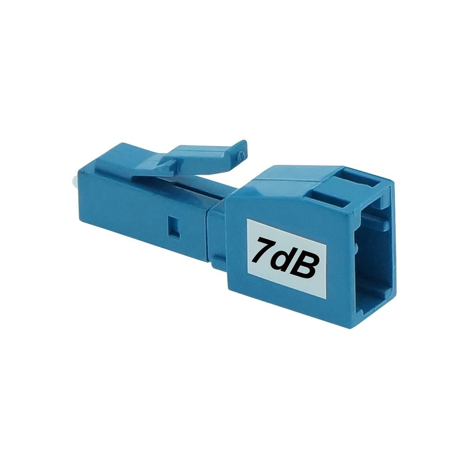 10x 7dB LC/UPC Connector Fiber Optic Optical Attenuator Plug-in Type Single Mode - Image 2 of 3