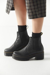 rometty platform chelsea boots
