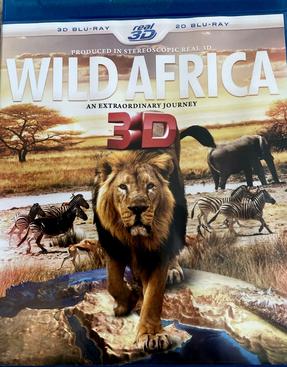 WILD AFRICA 3D An Extraordinary Journey (Blu-ray)