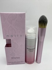 2x22 Mally EFFORTLESS AIRBRUSH PERFECT SKIN MOUSSE  FAIR 1.7 Oz