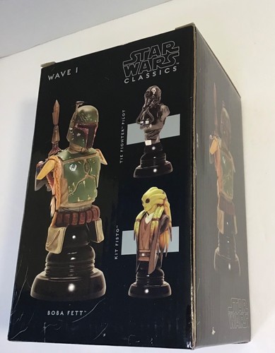 STAR WARS CLASSICS: Boba Fett BUST (2007) Gentle Giant - Picture 12 of 13